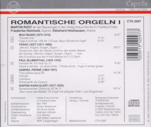 ROMANTISCHE ORGELN 1