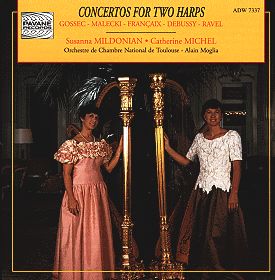 CONCERTOS FOR TWO HARPS