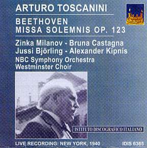 MASS IN C; MISSA SOLEMNIS